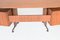 Boomerang Desk in Teak in the Style of Ignazio Gardella, Italy, 1960 8