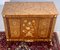 Louis XVI Style Dresser with Flower Marquetry & Pink Marble, 1920s 2