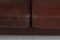 Sofá de dos plazas de cuero color coñac, años 60, Imagen 4
