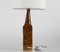 Italian Ceramic Table Lamp by Aldo Londi for Bitossi Fritte, 1970s 5