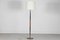 Danish Teak, Brass and Black Metal Floor Lamp, 1960s, Image 1