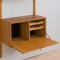Wall Unit in Oak with Secretaire and 3 Shelves by Poul Cadovius, Denmark, 1960s 11