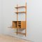 Wall Unit in Oak with Secretaire and 3 Shelves by Poul Cadovius, Denmark, 1960s 9