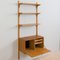 Wall Unit in Oak with Secretaire and 3 Shelves by Poul Cadovius, Denmark, 1960s 10