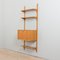 Wall Unit in Oak with Secretaire and 3 Shelves by Poul Cadovius, Denmark, 1960s 3