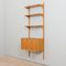 Wall Unit in Oak with Secretaire and 3 Shelves by Poul Cadovius, Denmark, 1960s 5