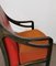 Art Déco Sessel aus Holz, Samt & Messing, Italien, 1930er, 10 Set 14