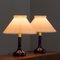 Deep Blue Table Lamps by Holmegaard for Le Klint, Denmark, 1970s, Set of 2 2