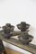 Candelabros franceses modernistas de bronce, principios del siglo XX. Juego de 2, Imagen 4