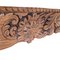 Antique Table Top with Floral Carving, Image 2