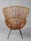 Rattan Chair in the style of Franco Albini, Italy, 1950s 3