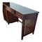 Vintage Wood Hotel Desk with Drawer 5