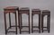 Chinese Nest of Tables, 1880s, Set of 4 2