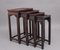 Chinese Nest of Tables, 1880s, Set of 4 9