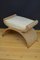 Art Deco Birds Eye Maple Dressing Table and Stool, 1930, Set of 2, Image 9