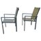 Vintage Stühle mit Aluminiumgestell, 4er Set 6