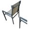Vintage Stühle mit Aluminiumgestell, 4er Set 5
