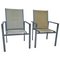 Sedie vintage con struttura in alluminio, set di 4, Immagine 10