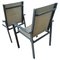 Vintage Stühle mit Aluminiumgestell, 4er Set 4