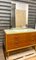 Chest of Drawers in Maple and Glass, 1960s, Image 6