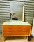 Chest of Drawers in Maple and Glass, 1960s 1