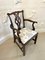 Victorian Mahogany Desk Chair, 1880s, Image 2