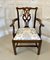 Victorian Mahogany Desk Chair, 1880s 1