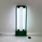 Kleine grüne Neon Wandlampe von Gian N. Gigante für Zerbetto, 1980er 2