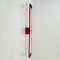 Red Double Neon Wall Light by Gian N. Gigante for Zerbetto, 1980s 5