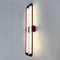 Red Double Neon Wall Light by Gian N. Gigante for Zerbetto, 1980s 2