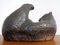 Orso grande in bronzo con orsetto, anni '60, Immagine 14