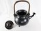 Tea Service in Black Ceramic by Jean Marais, 1980, Set of 7 9