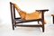 Jangada Lounge Chair with Ottoman by Jean Gillon, Brazil, 1960s-1970s, Set of 2 6