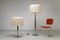 Floor Lamps in Chrome and Silk from Staff, 1970s, Set of 2, Image 10