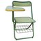 Vintage School Chair with Right-Hand Palette and Tray for Notebooks 6