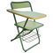 Vintage School Chair with Right-Hand Palette and Tray for Notebooks, Image 1