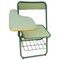 Chaise d'Ecole Vintage avec Palette de Droitier et Plateau pour Carnets 4