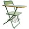 Vintage School Chair with Right-Hand Palette and Tray for Notebooks 2