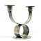 Art Deco 2-Armed Candleholder from WMf, Germany, 1930s, Image 1