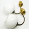 Art Deco Style Wall Lamps, Poland, 1950s, Set of 2, Image 1