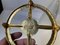 Vintage French Candlestand in Gilt Brass and Glass, 1980s, Image 5