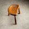 Danish Hand Carved Tripod Stool in Beech, 1900s, Image 8