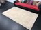 Beige and Peach Color Faded Oushak Rug 7