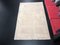 Beige and Peach Color Faded Oushak Rug 1