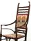 Jugendstil Sessel mit Liberty Bezug, frühes 20. Jh., 1890er 2