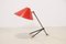 Red Pinocchio Light from H. Busquet for Hala Zeist, 1950s, Image 4