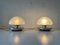 Lámparas de mesa Mushroom italianas de cristal de Murano de Venini, años 70. Juego de 2, Imagen 4