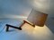 Mid-Century Modern Swedish Adjustable Wall Lamp in Wood with Fabric Shade, 1960s, Image 3