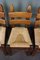 Mid-Century Brutalist Oak Chairs, Set of 6 14