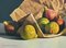Giovanni Parlato, Still Life with Basket of Figs, Oil on Plywood, 1980, Image 2